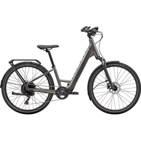 Vélo de Ville Électrique Cannondale Mavaro Neo SL 1 Low Step Thru MicroShift 8V 360 Wh 27.5" Gris