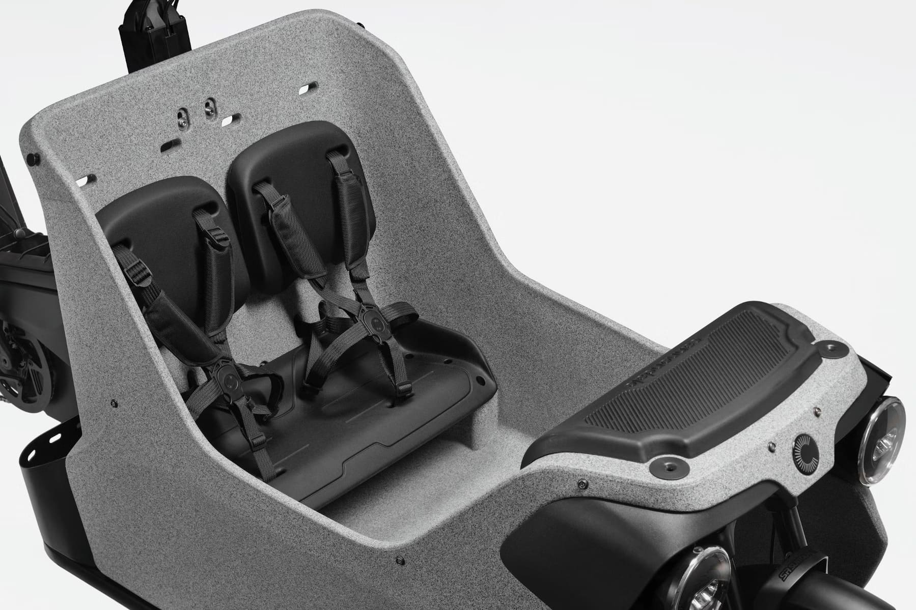 Vélo Cargo Électrique Cannondale Wonderwagen Neo 2 Shimano Deore 10V 545Wh 20" Gris