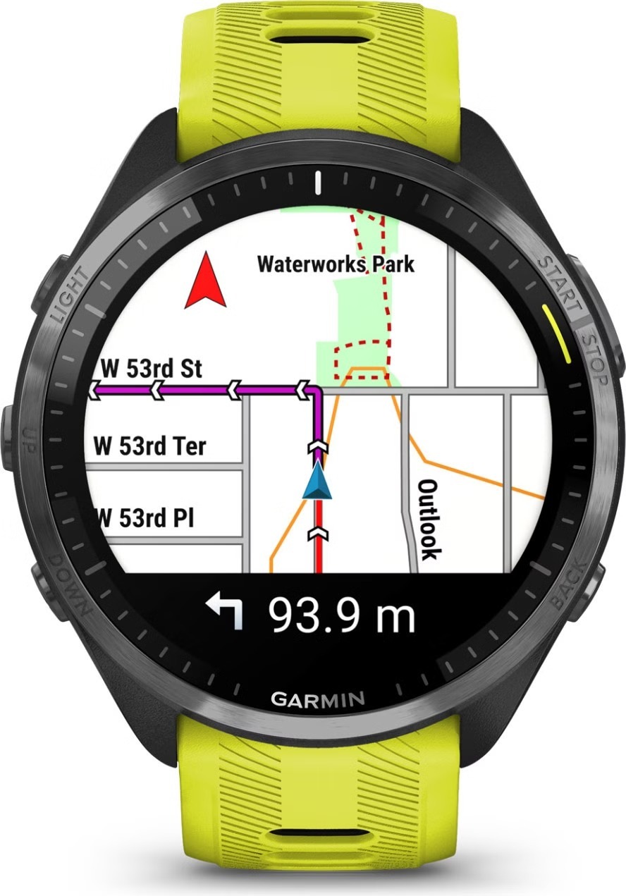 Montre GPS Garmin Forerunner 965 Noir Jaune Vif