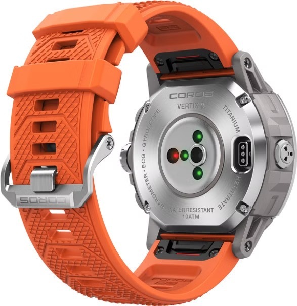 Montre de Sport Coros Vertix 2 Lava Orange