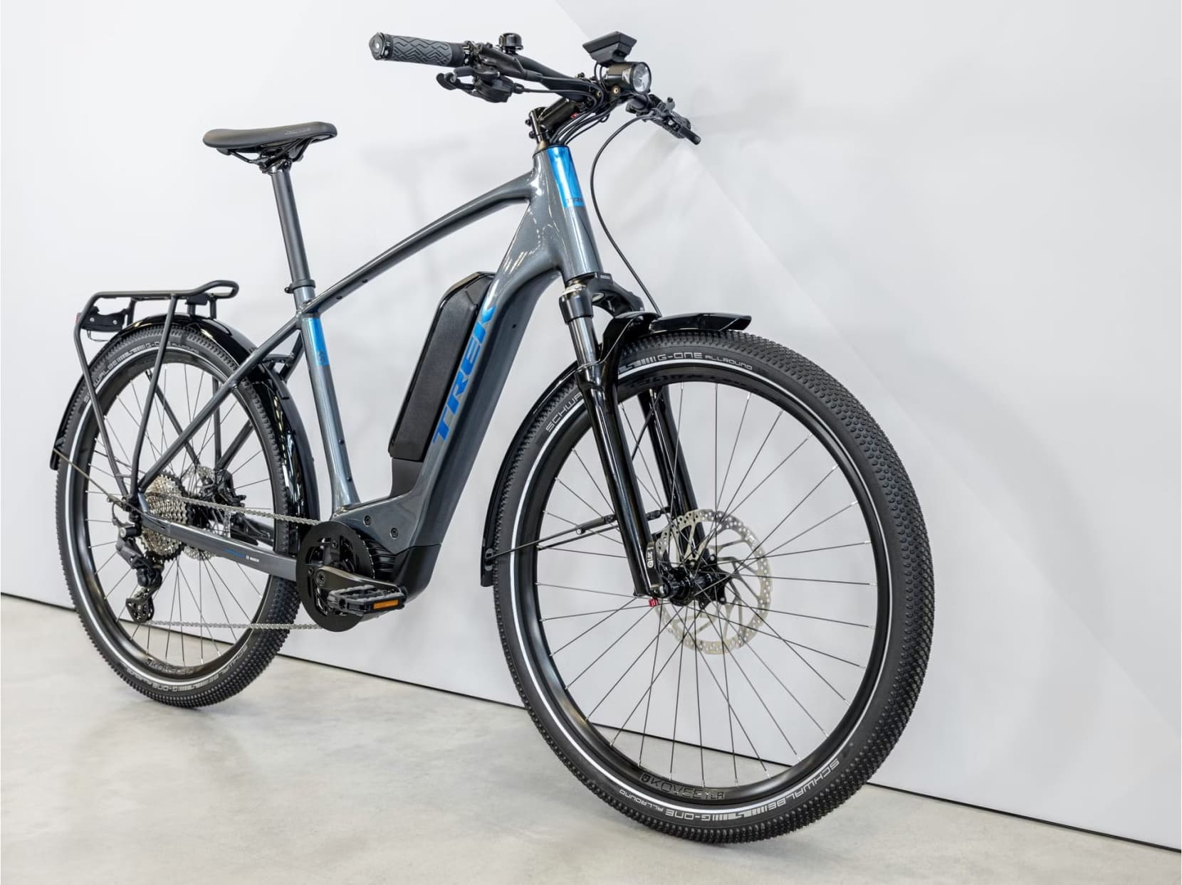 Trek Allant+ 6 Shimano Deore 725Wh 650b bleu