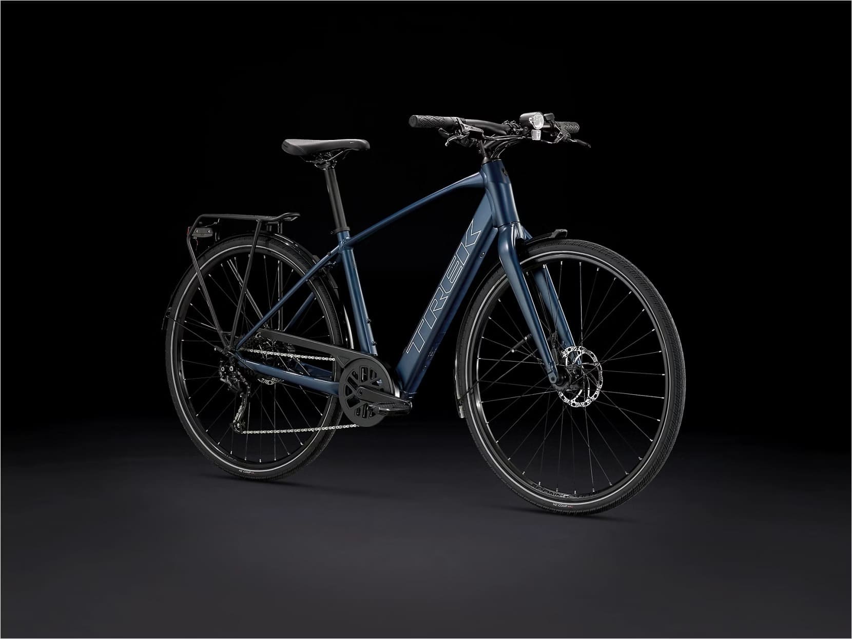Trek FX+ 2 Shimano Altus 9V 250 Wh 700 mm Bleu 2023