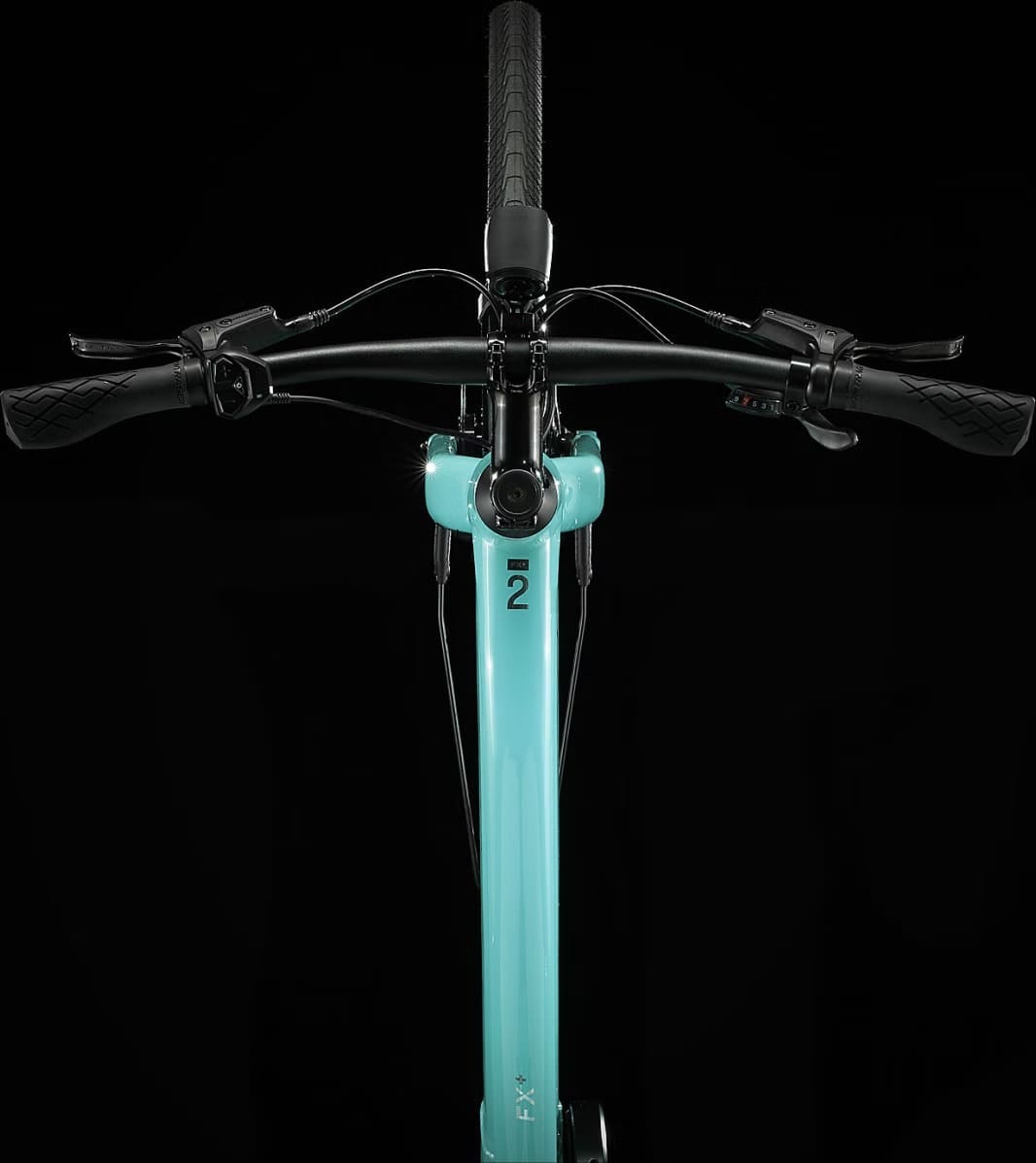 Trek FX+ 2 Shimano Altus 9V 250 Wh 700 mm Noir 2023