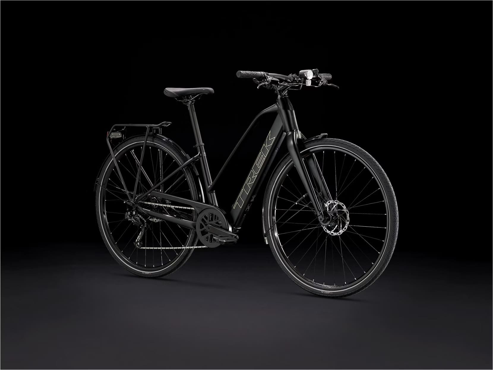 Trek FX+ 2 Shimano Altus 9V 250 Wh 700 mm Noir 2023