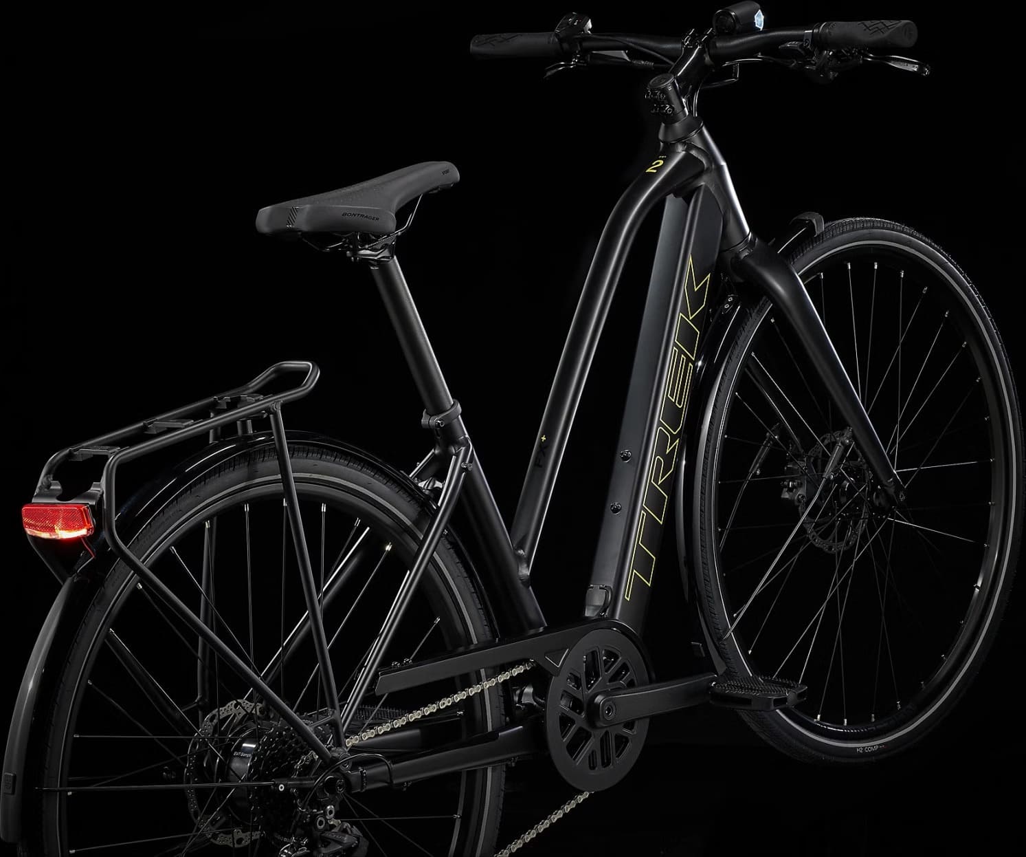 Trek FX+ 2 Shimano Altus 9V 250 Wh 700 mm Noir 2023