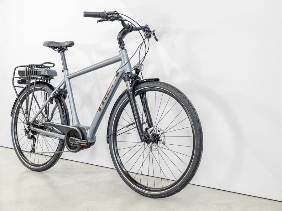 Trek Verve+ 1 Shimano Tourney/Altus 8V 300 Wh Gris 2023