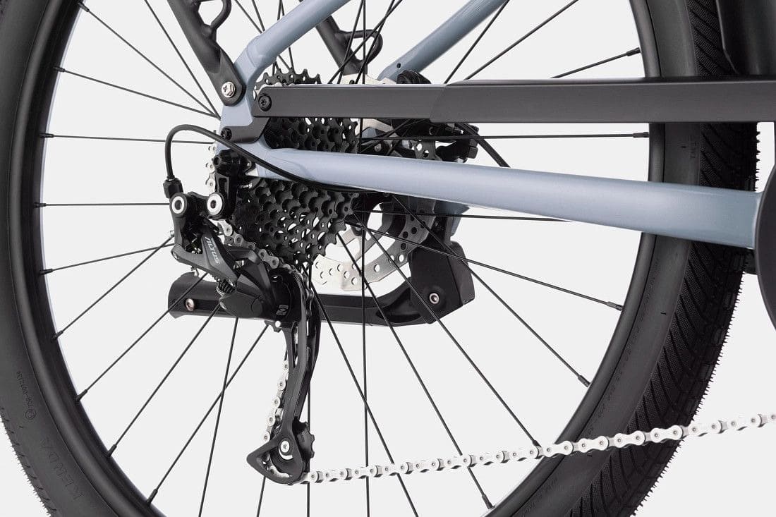 VTC Électrique Cannondale Adventure Neo 3.1 EQ Low Step Microshift 9V 400 Wh 27.5"