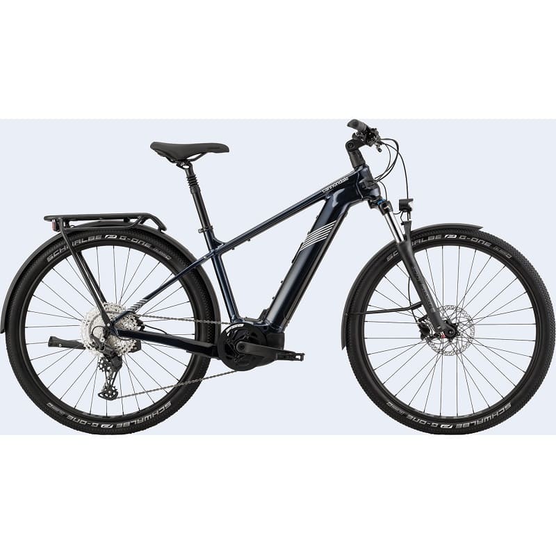 VTC électrique Cannondale Tesoro Neo X 2 Bleu