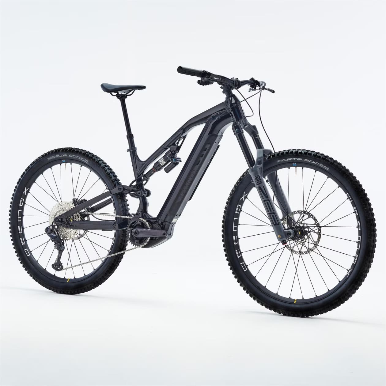 VTT Électrique Tout-Suspendu Rockrider E-Feel 900S Team Edition Shimano XT Di2 12V 630Wh 29" 2024