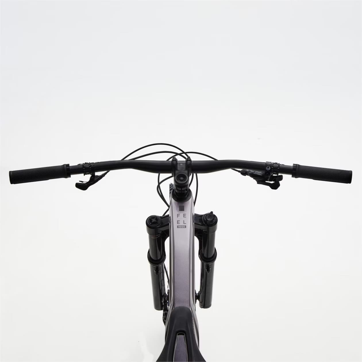 VTT Tout-Suspendu Rockrider Feel 900 S Sram NX 12V 29" Gris 2024