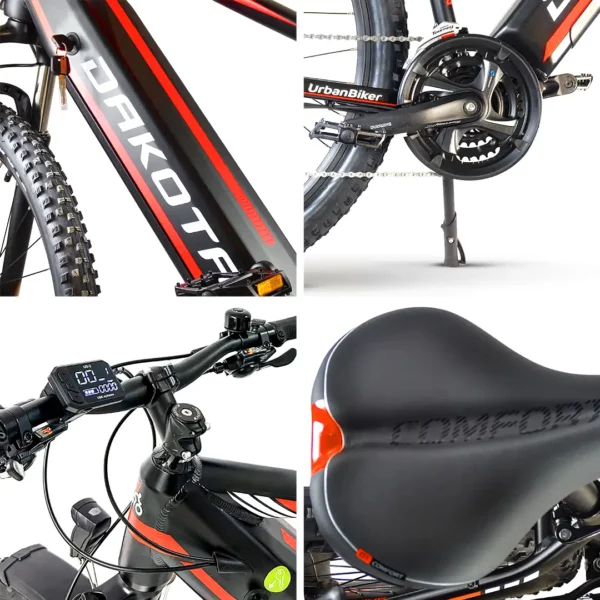 VTT électrique Urbanbiker Dakota 23