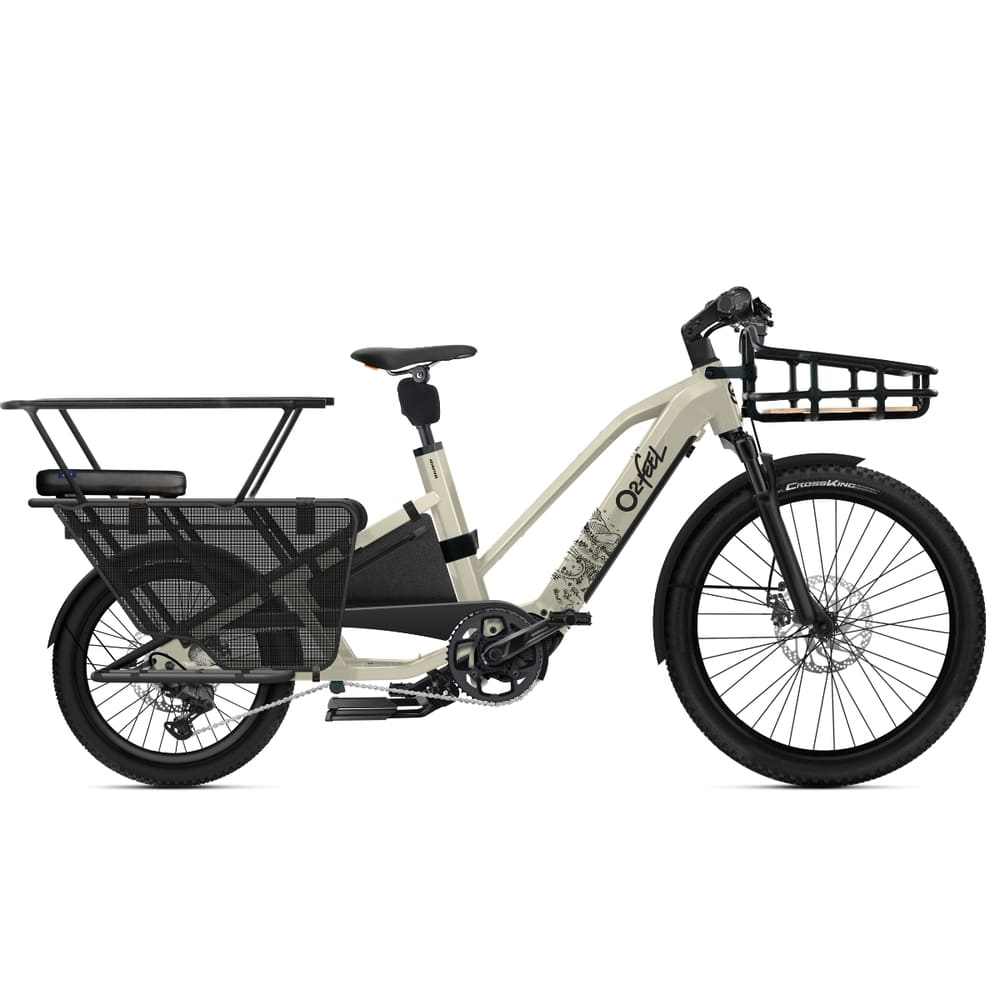 Vélo cargo électrique O2feel Equo 5 adventure