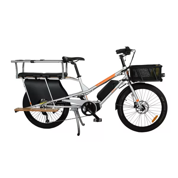 Vélo cargo électrique Yuba Kombi E5