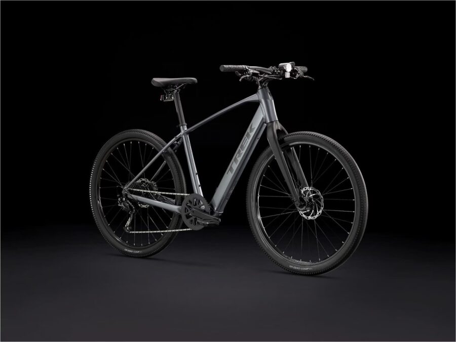 Trek Dual Sport+ 2 Shimano Altus 9V 250 Wh 650 mm Gris 2023