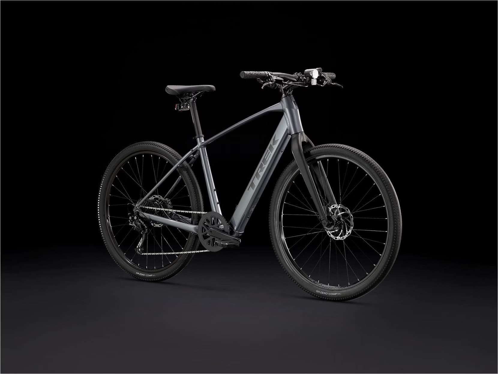 Trek Dual Sport+ 2 Shimano Altus 9V 250 Wh 650 mm Gris 2023