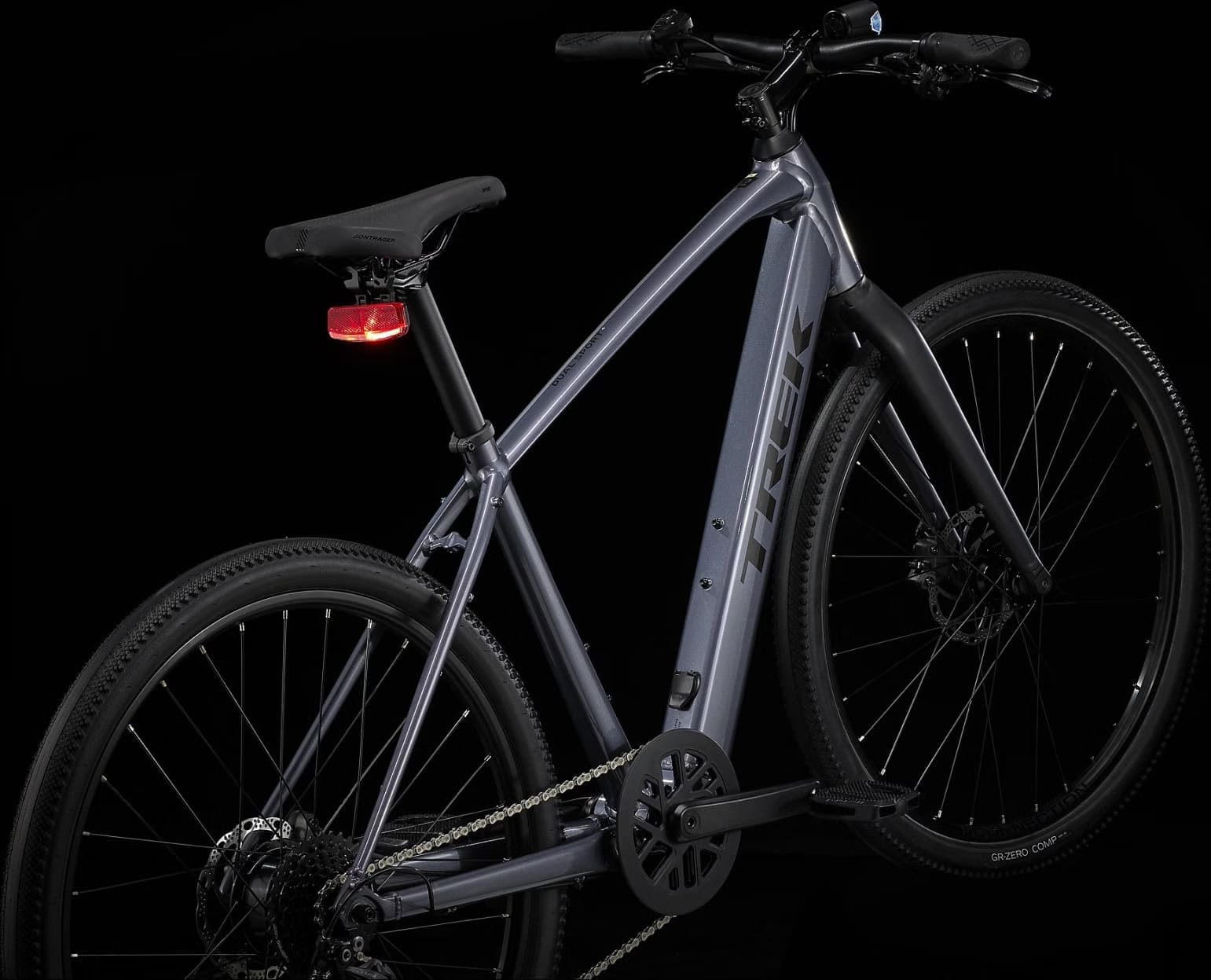 Trek Dual Sport+ 2 Shimano Altus 9V 250 Wh 650 mm Gris 2023