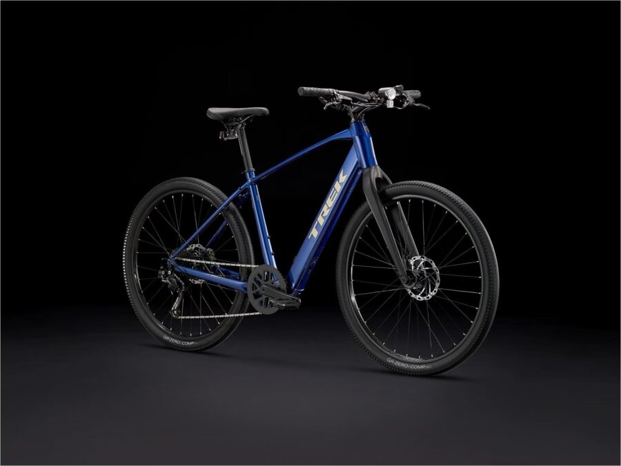 Trek Dual Sport+ 2 Shimano Altus 9V 250 Wh 650 mm Gris 2023