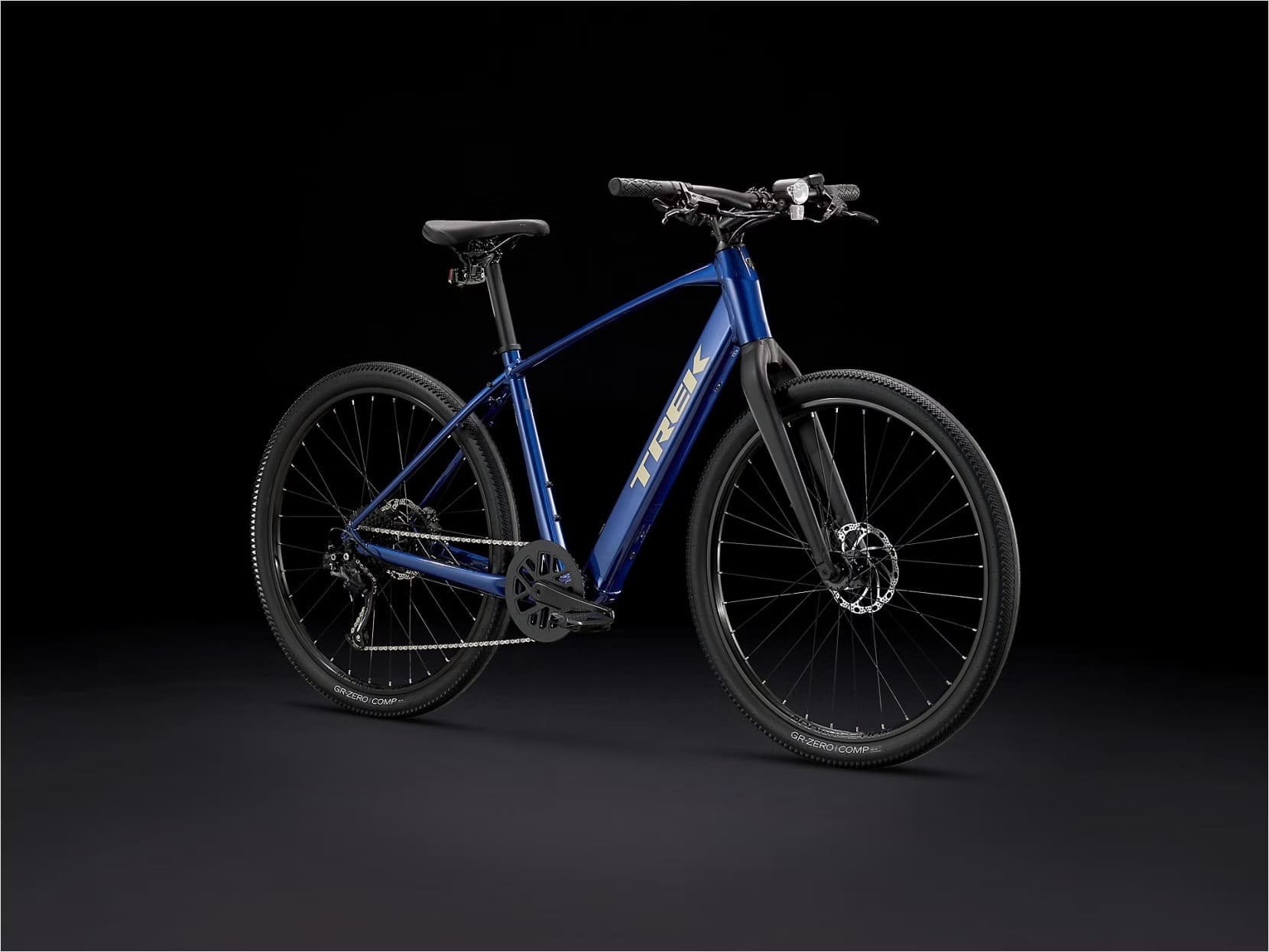 Trek Dual Sport+ 2 Shimano Altus 9V 250 Wh 650 mm Gris 2023