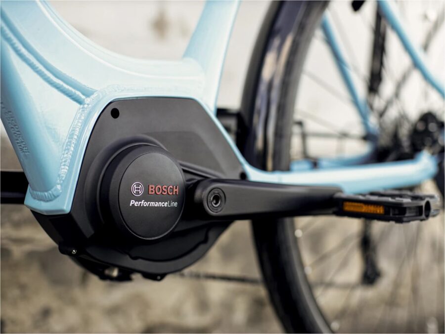 Vélo de Ville Électrique Trek Verve+ 2 Lowstep Bosch 500Wh 2023