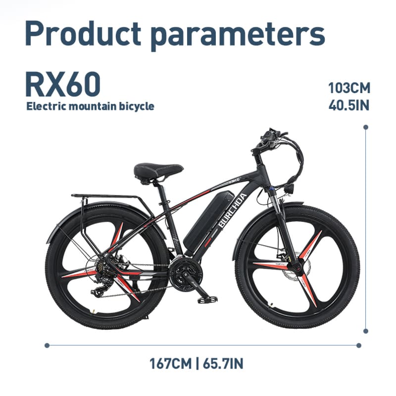 Vélo électrique keteles rx60 800 W