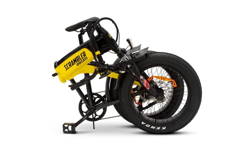Vélo électrique pliant Scrambler Ducati SCR-E
