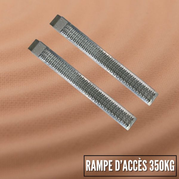 Remorque bois double essieux PTAC 500kg/750kg