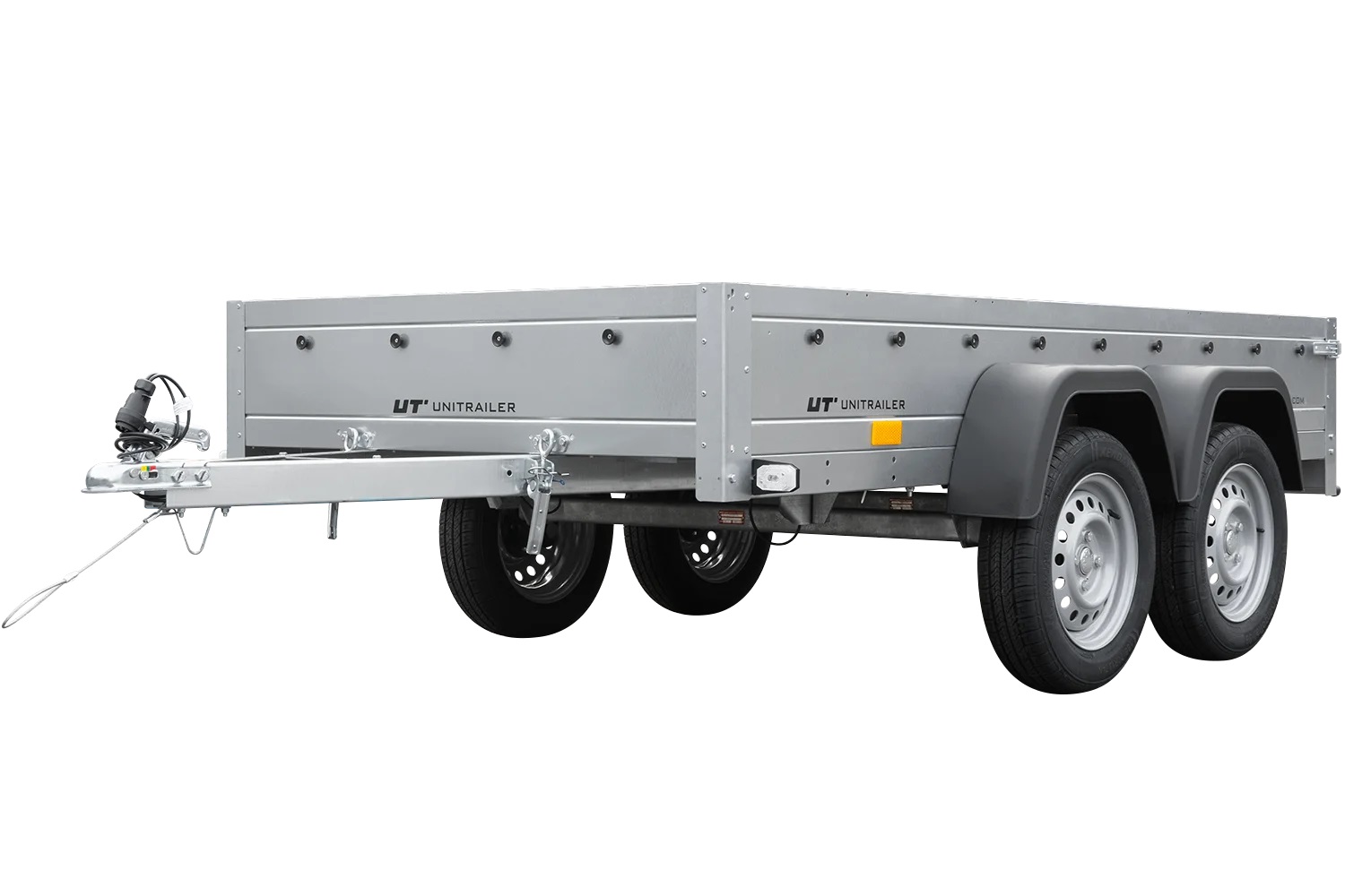 Remorque 2 ESSIEUX UNITRAILER GARDEN TRAILER 264/2 KIPP