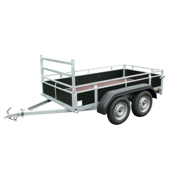 Remorque bois double essieux PTAC 500kg/750kg
