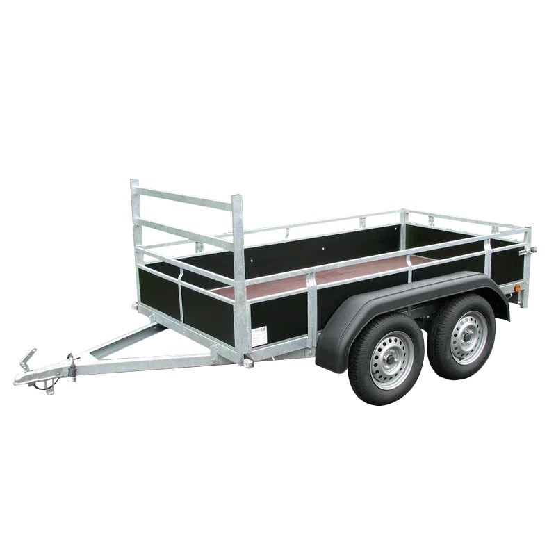 Remorque bois double essieux PTAC 500kg/750kg