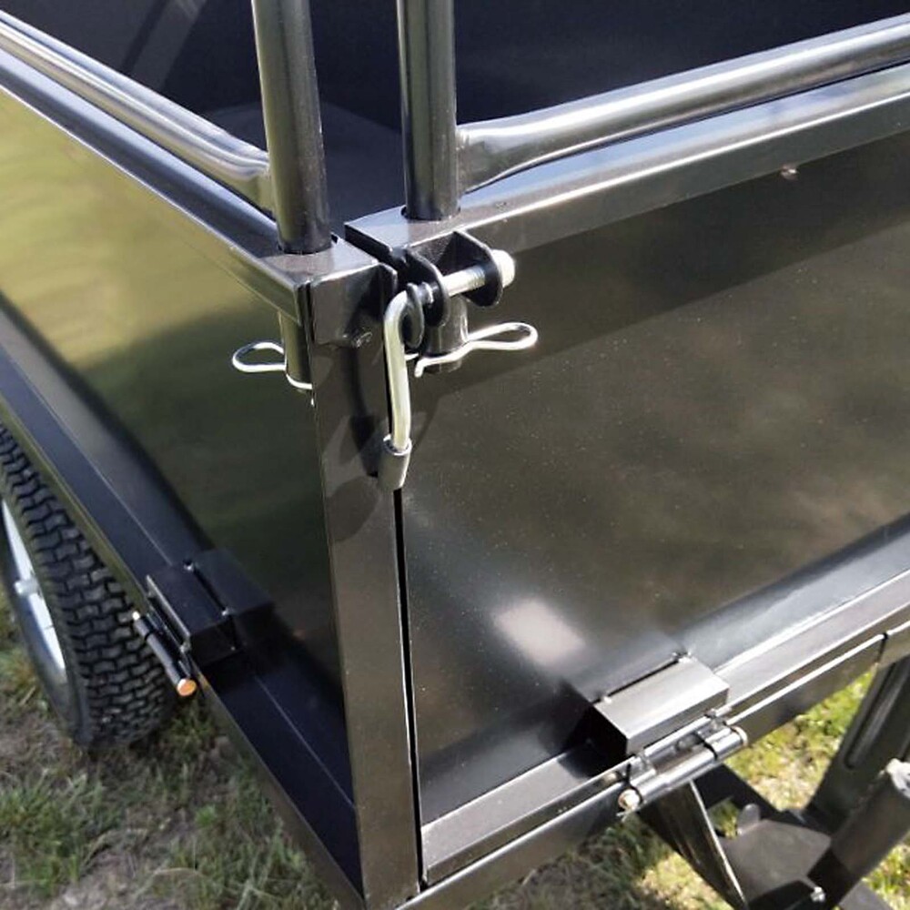 WilTec Remorque basculante 200x78x94,5 cm