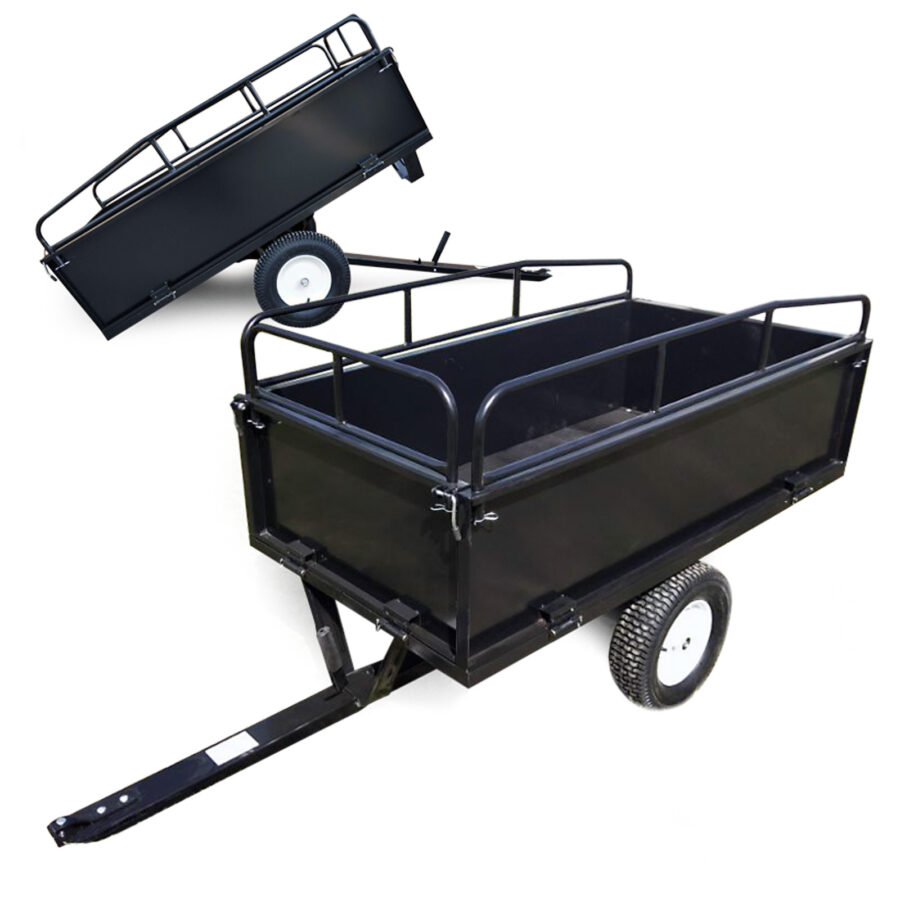WilTec Remorque basculante 200x78x94,5 cm