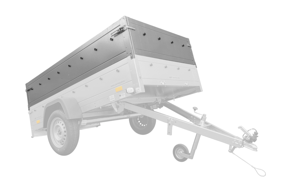 Rehausses de ridelles pour Garden Trailer 230 KIPP