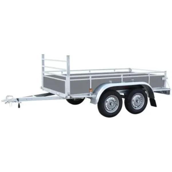 Remorque BW R252 grise – 2 essieux 750KG