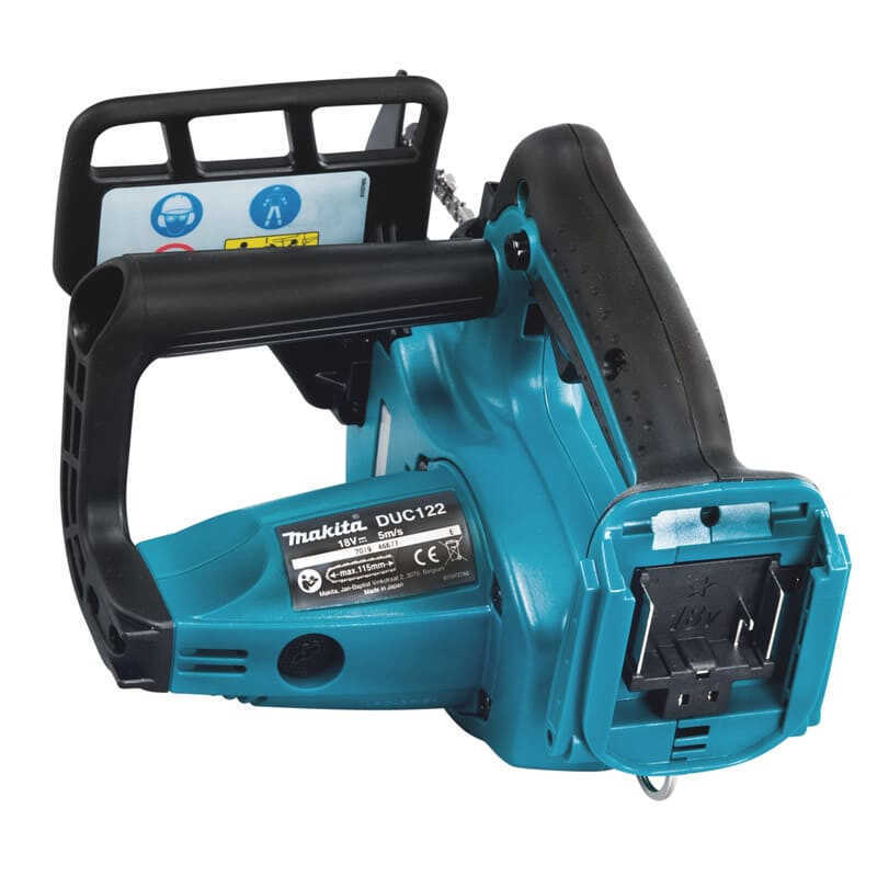 Elagueuse sur batterie MAKITA DUC122RTE 18 V 11,5 cm